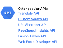 CSE Custom Search API